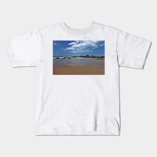 Widemouth Bay Beach Kids T-Shirt